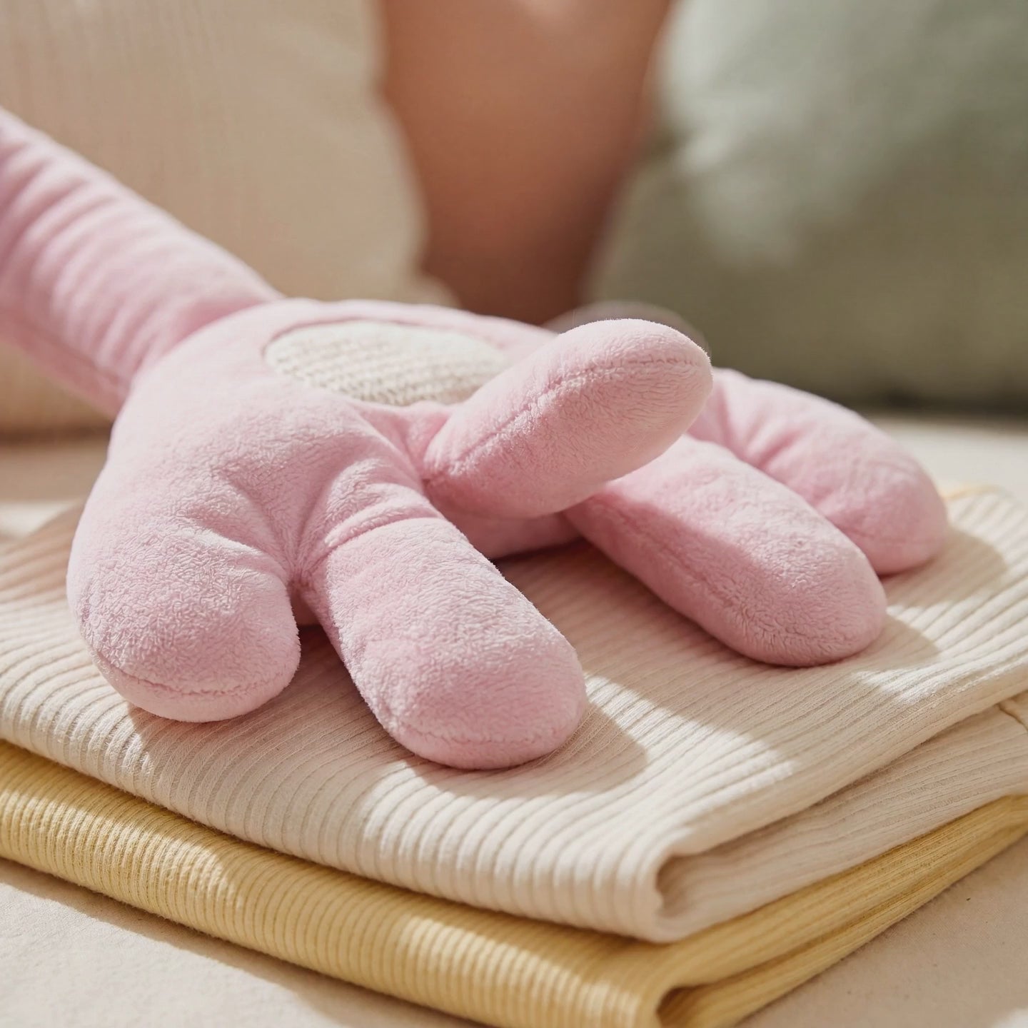 Huggu palm gently pats — the pat-pat rhythm in action